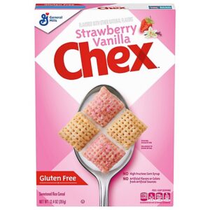 Chex Strawberry Vanilla Cereal 12.4 Ounce - 12.4 OZ