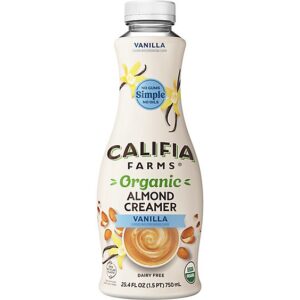 Califia Organic Almond Organic-vanilla - 25.4 OZ