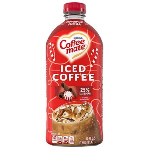 Coffee Mate Iced Coffee Peppermint Mocha 50 Floz. - 50 FZ