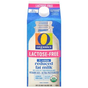 O Organics 2% Reducd Fat Lactose Free Milk 64 Fz - 64 FZ