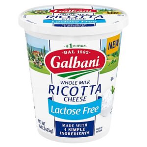 Galbani Lactose Free Ricotta Cheese - 15 Oz