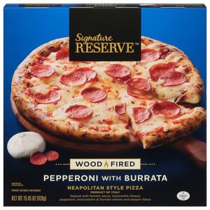 Signature Reserve Wood Fired Pepperponi W/burrata Pizza 15.45 Oz - 15.45 OZ