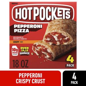 Hot Pockets Pepperoni Pizza 18oz - 18 OZ