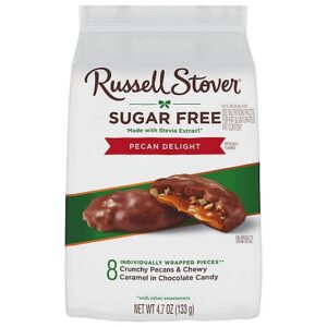 4.7oz Sugar Free Milk Chocolate Pecan Delights Mini Gusset Bag - 4.7 OZ