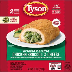 Tyson Chicken Broccoli & Cheese 10 Oz - 10 OZ
