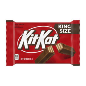 KIT KAT Milk Chocolate Wafer King Size Candy Bar - 3 Oz