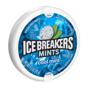 Ice Breakers Cool Mint Sugar Free Mints Tin - 1.5 Oz