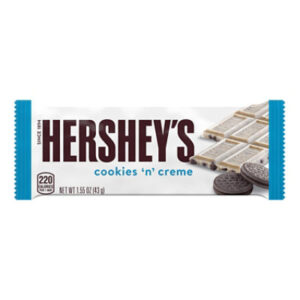 Hersheys Cookies N Creme Candy Bar - 1.55 Oz
