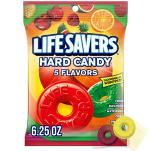 Life Savers 5 Flavors Hard Candy Bag 6.25 Oz