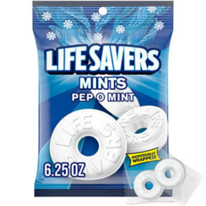 Life Savers Hard Candy Pep O Mint Bag - 6.25 Oz