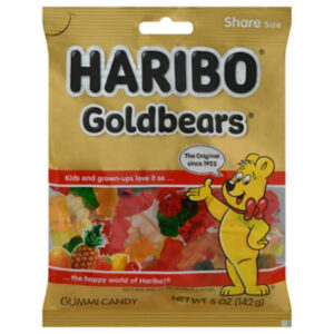 Haribo Gold-Bears Gummi Candy Original - 5 Oz