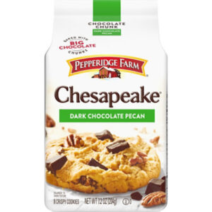 Pepperidge Farm Chesapeake Crispy Dark Chocolate Pecan Cookies - 7.2 Oz