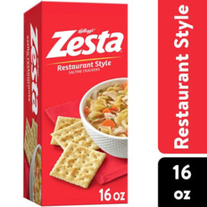 Kelloggs Zesta Saltine Crackers Original Soup Crackers - 16 Oz