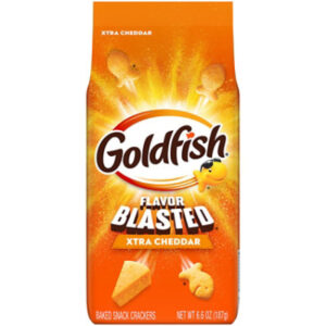 Goldfish Flavor Blasted Xtra Cheddar Cheese Crackers - 6.6 Oz