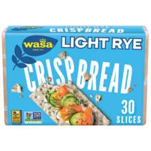 Wasa Crispbread Light Rye Crackers - 9.5 Oz