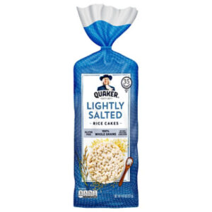 Quaker Rice Cakes Gluten Free Lightly Salted - 4.47 Oz