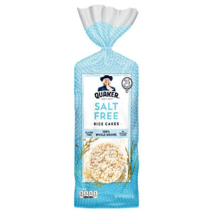 Quaker Rice Cakes Salt Free - 4.47 Oz