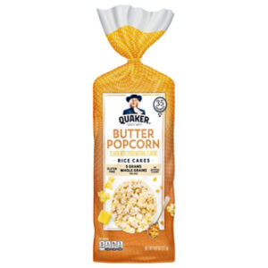 Quaker Rice Cakes Buttered Popcorn - 4.47 Oz