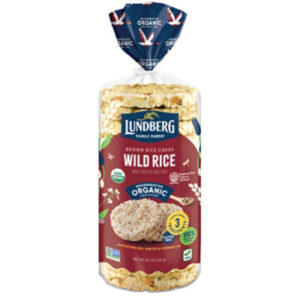 Lundberg Family Farms Organic Wild Rice Cakes - 8.5 Oz