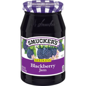 Smuckers Jam Blackberry Seedless - 18 Oz