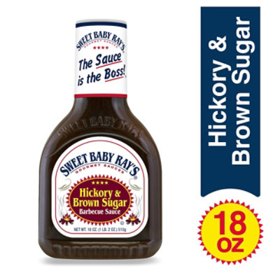 Sweet Baby Rays Sauce Barbecue Hickory & Brown Sugar - 18 Oz