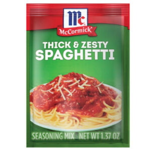 McCormick Thick And Zesty Spaghetti Sauce Seasoning Mix - 1.37 Oz