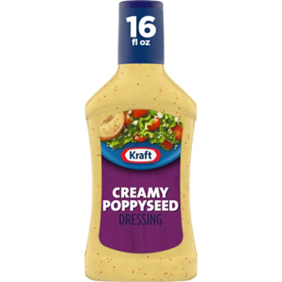 Kraft Creamy Poppyseed Dressing - 16 Fl. Oz.