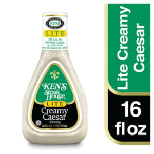 Kens Steak House Dressing Lite Creamy Caesar - 16 Fl. Oz.