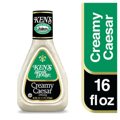 Kens Steak House Dressing Creamy Caesar - 16 Fl. Oz.