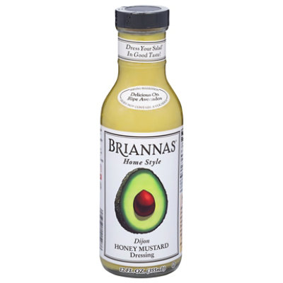 BRIANNAS Dressing Home Style Dijon Honey Mustard - 12 Fl. Oz.
