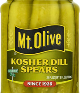 Mt. Olive Pickles Spears Kosher Dill - 24 Fl. Oz.