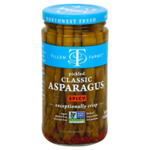 Tillen Farms Asparagus Pickled Crispy Hot and Spicy - 12 Oz