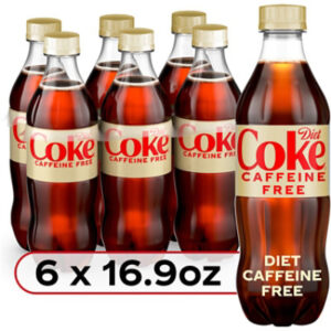 Diet Coke Soda Pop Cola Caffeine Free - 6-16.9 Fl. Oz.