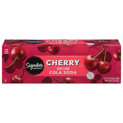 Signature SELECT Cherry Cola Soda - 12-12 Fl. Oz.