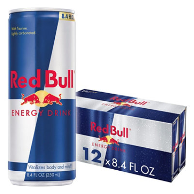 Red Bull Energy Drink 80mg Caffeine - 12-8.4 Fl. Oz.