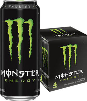 Monster Energy Original - 4 - 16 Fl. Oz.