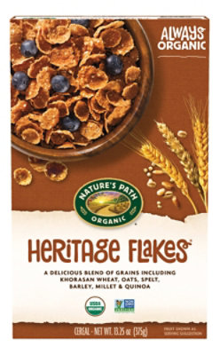 Nature's Path Organic Heritage Flakes Breakfast Cereal - 13.25 Oz
