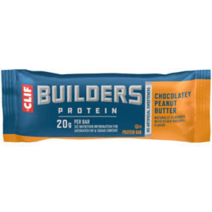 CLIF Builders Chocolate Peanut Butter Flavor Protein Bar - 2.4 Oz