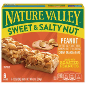 Nature Valley Granola Bars Sweet & Salty Nut Peanut - 6-1.2 Oz