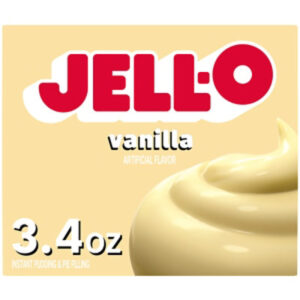 Jell-O Vanilla Artificially Flavored Instant Pudding & Pie Filling Mix - 3.4 Oz.