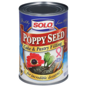 SOLO Cake & Pastry Filling Poppy Seed - 12.5 Oz