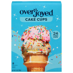 Overjoyed/Signature Select Cake Cups Lightly Sweetened 24 Count - 3.5 Oz
