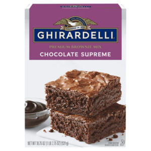 Ghirardelli Chocolate Supreme Premium Brownie Mix -18.75 Oz