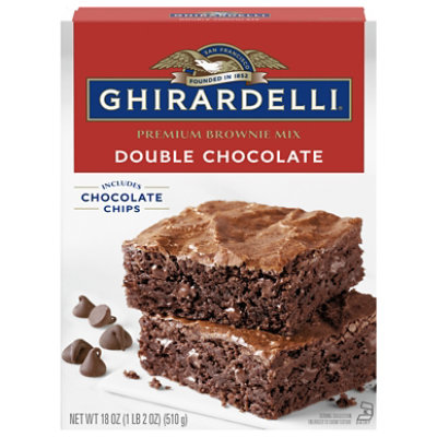 Ghirardelli Double Chocolate Premium Brownie Mix - 18 Oz