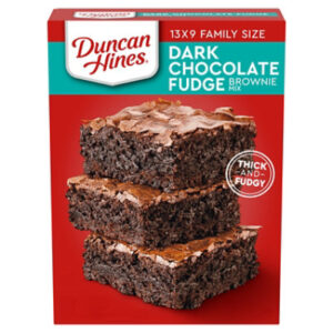 Duncan Hines Dark Chocolate Fudge Brownie Mix - 18.2 Oz