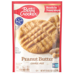 Betty Crocker Cookie Mix Peanut Butter - 17.5 Oz