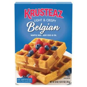 Krusteaz Light & Fluffy Belgian Waffle Mix - 28 Oz