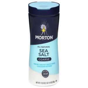 Morton Sea Salt Mediterranean Coarse - 17.6 Oz