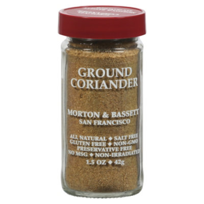 Morton & Bassett Coriander Ground - 1.5 Oz