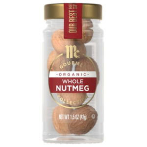 McCormick Gourmet Organic Whole Nutmeg - 1.5 Oz